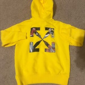 off white sweat suit